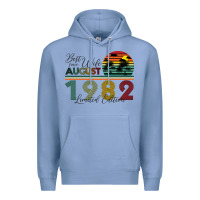 Colony Blue Best Wife Since August 1982 Limited Edition Premium Hoodie - Bettercallsaul