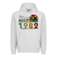 Dove Grey Best Wife Since August 1982 Limited Edition Premium Hoodie - Bettercallsaul