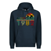 Navy Best Wife Since August 1982 Limited Edition Premium Hoodie - Bettercallsaul