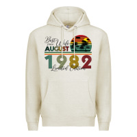 Oatmeal Heather Best Wife Since August 1982 Limited Edition Premium Hoodie - Bettercallsaul