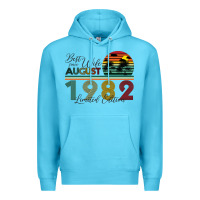 Ocean Blue Best Wife Since August 1982 Limited Edition Premium Hoodie - Bettercallsaul