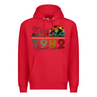 Red Best Wife Since August 1982 Limited Edition Premium Hoodie - Bettercallsaul
