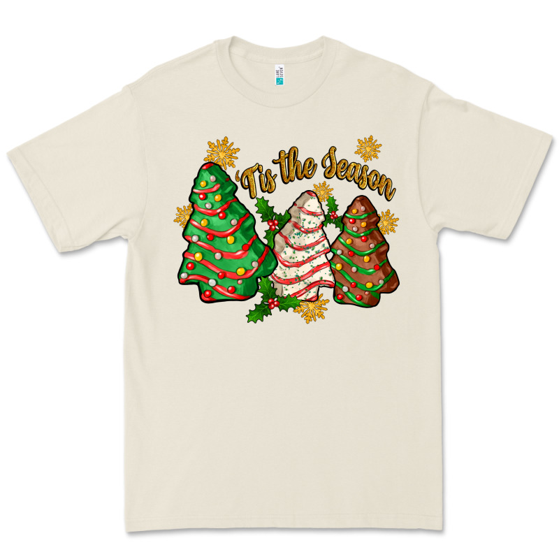 Tis The Season Christmas Cake Premium Tee by Zillion Design Studio | Teevron