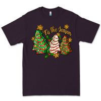 Plum tis the season christmas cake Premium Tee - Zillion Design Studio