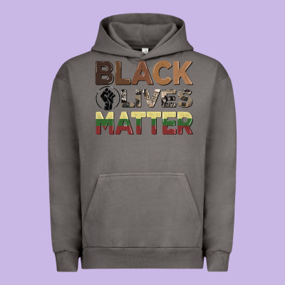 Black Lives Matter Juneteenth Urban Hoodie Designed By Cowgirlartshop