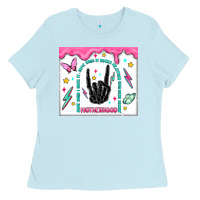 Baby Blue some days i rock it Ladies Tee - MaliasSmallBusiness