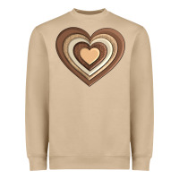 Mushroom melanin heart Heavyweight Sweatshirt - AdoDesignShop