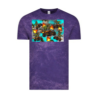Cloud Purple Dinosaur monster truck Vintage Tee - Artiststas