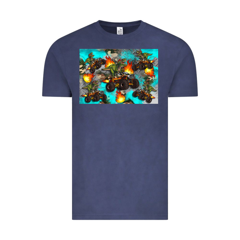 Dinosaur Monster Truck Vintage Tee by Artiststas | Teevron