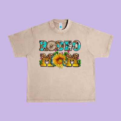 Rodeo Mom Urban Heavy Tee Designed By Adodesignshop