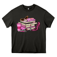 Asphalt girl boss lady Heavy Core Tee - texasbilliewilder