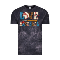 Cloud Black love baseball Vintage Tee - AdoDesignShop