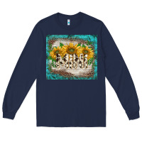 Navy western mother's day mini tumbler Long Sleeve Tee - BarkalooDesign