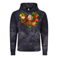 Cloud Black fall pumpkin heart Vintage Hoodie - AdoDesignShop
