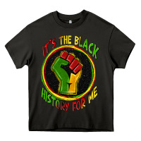 Asphalt it's the black history for me Heavy Core Tee - Zillion Design Studio