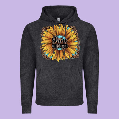Shine Brighter Vintage Hoodie Designed By Jahusdesignshop