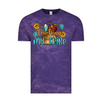 Cloud Purple teaching my tribe Vintage Tee - BundleAndBundleShop