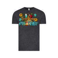 Vintage Black teaching my tribe Vintage Tee - BundleAndBundleShop