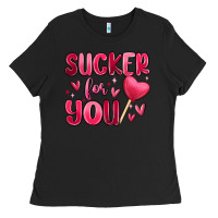 Black sucker for you Ladies Tee - MaliasSmallBusiness