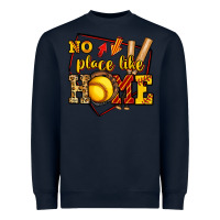 Navy no place like home softball Heavyweight Sweatshirt - Jasminsmagicworld