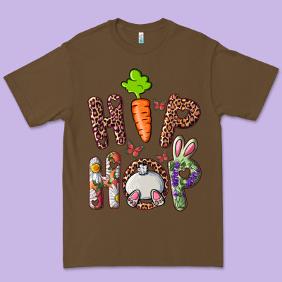 Premium Tee hip hop easter bunny