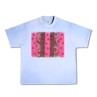 Grape Ice ribbon brush stoke Urban Heavy Tee - JahusDesignShop