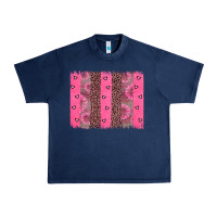 Navy ribbon brush stoke Urban Heavy Tee - JahusDesignShop