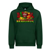 Forest Green black and beautiful Urban Hoodie - CowGirlArtShop