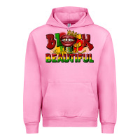 Fuchsia Pink black and beautiful Urban Hoodie - CowGirlArtShop
