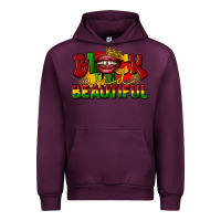 Mauve Wine black and beautiful Urban Hoodie - CowGirlArtShop