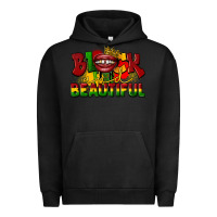 Pigment Black black and beautiful Urban Hoodie - CowGirlArtShop