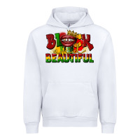 White black and beautiful Urban Hoodie - CowGirlArtShop