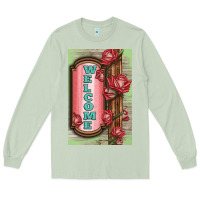 Matcha Western Red Roses Welcome Long Sleeve Tee - LillyAllenDesigns