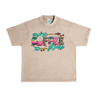 French Oak more coffee please Urban Heavy Tee - AdoDesignShop