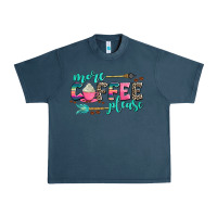 Midnight Navy more coffee please Urban Heavy Tee - AdoDesignShop