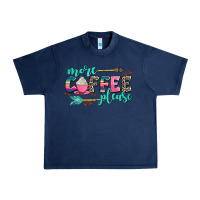 Navy more coffee please Urban Heavy Tee - AdoDesignShop