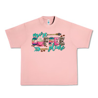 Salmon more coffee please Urban Heavy Tee - AdoDesignShop