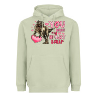 Matcha you make my heart saur Heavyweight Hoodie - LillyAllenDesigns