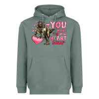 Sage you make my heart saur Heavyweight Hoodie - LillyAllenDesigns