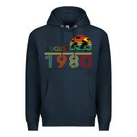 Navy Best Wife Since August 1980 Limited Edition Premium Hoodie - Bettercallsaul