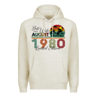 Oatmeal Heather Best Wife Since August 1980 Limited Edition Premium Hoodie - Bettercallsaul