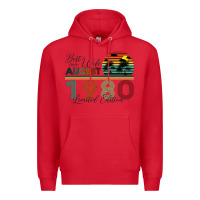 Red Best Wife Since August 1980 Limited Edition Premium Hoodie - Bettercallsaul