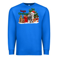 True Royal happy christmas southdown baby sheep Premium Sweatshirt - LillyAllenDesigns