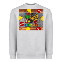 Heather Grey skidsteer tumbler Heavyweight Sweatshirt - Artiststas