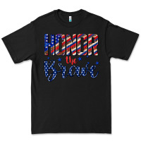 Black honor the brave Premium Tee - texasbilliewilder