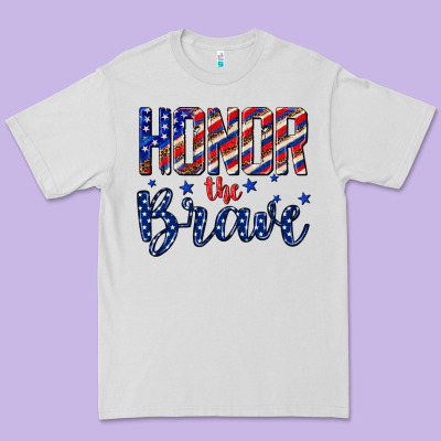 Premium Tee honor the brave
