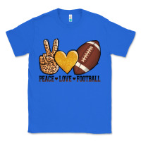True Royal peace love football Classic Tee - AdoDesignShop