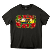 Asphalt chingona Heavy Core Tee - Zillion Design Studio