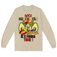 Mushroom holy guacamole its fiesta time Long Sleeve Tee - JahusDesignShop