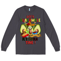 Smoke holy guacamole its fiesta time Long Sleeve Tee - JahusDesignShop